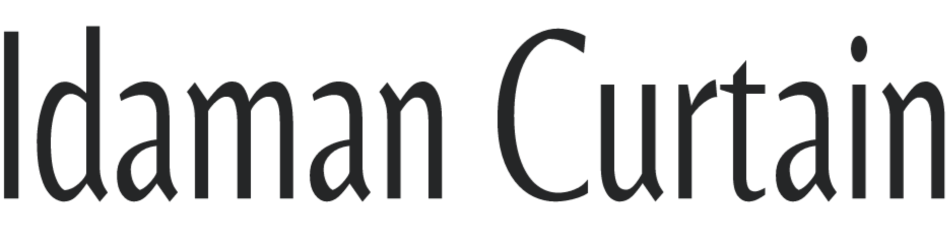 Idaman_curtain_text